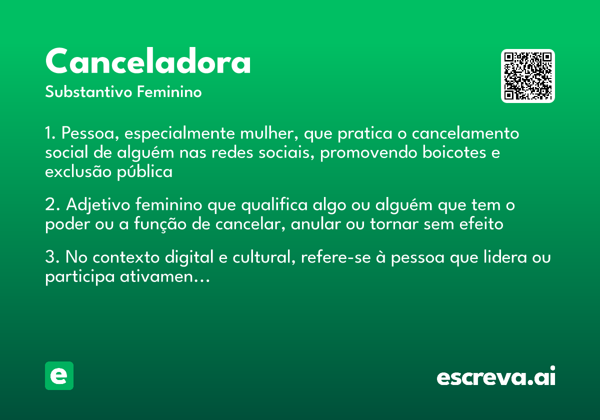 canceladora