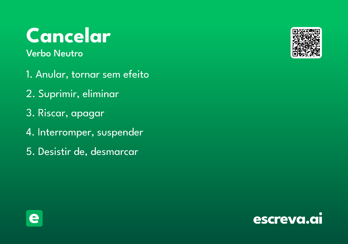 cancelar