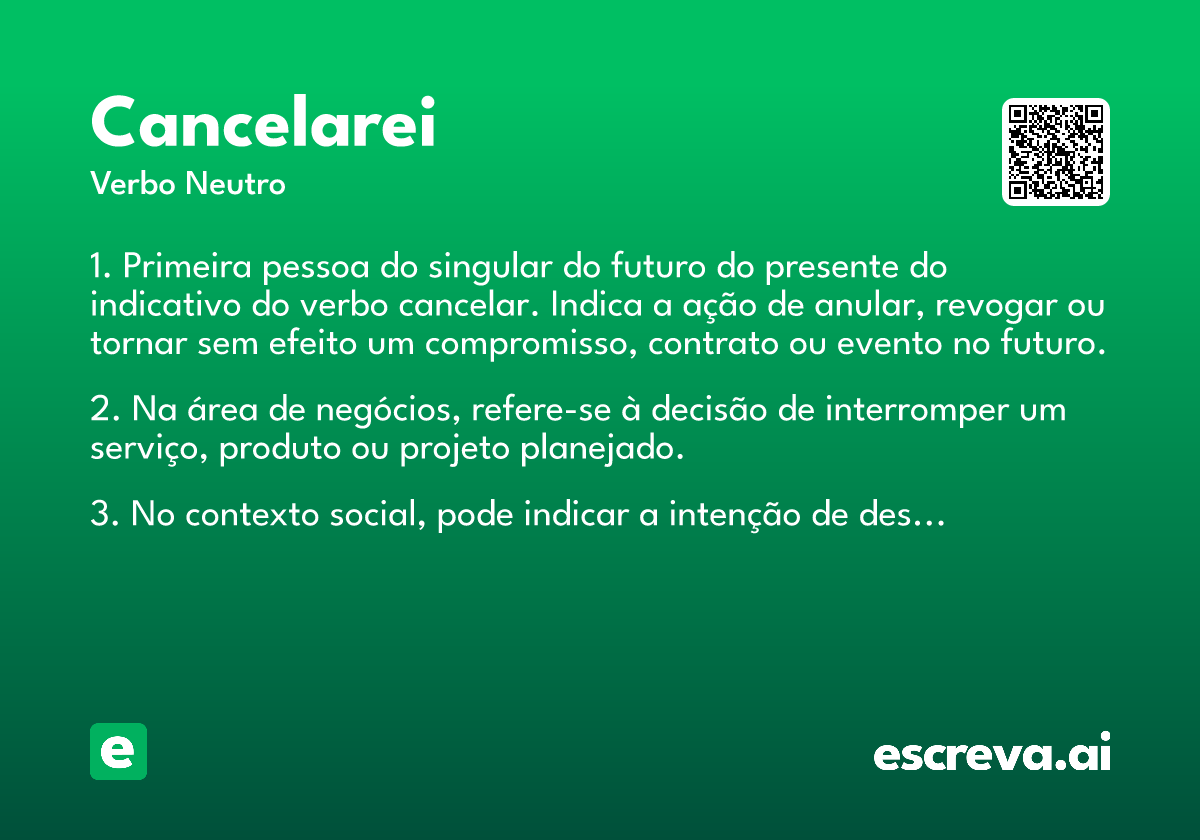 cancelarei