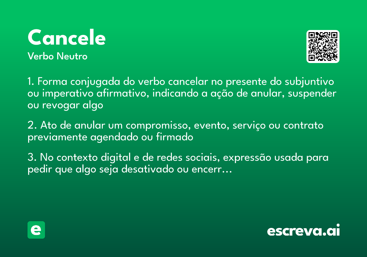 cancele