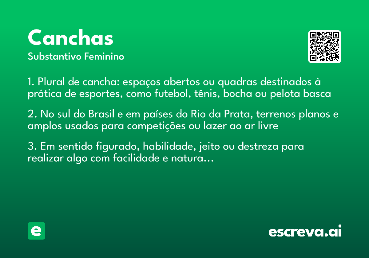canchas