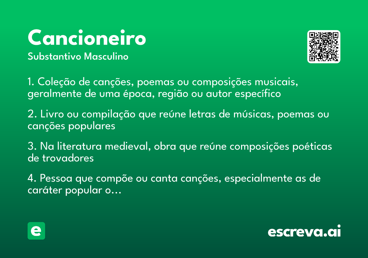 cancioneiro