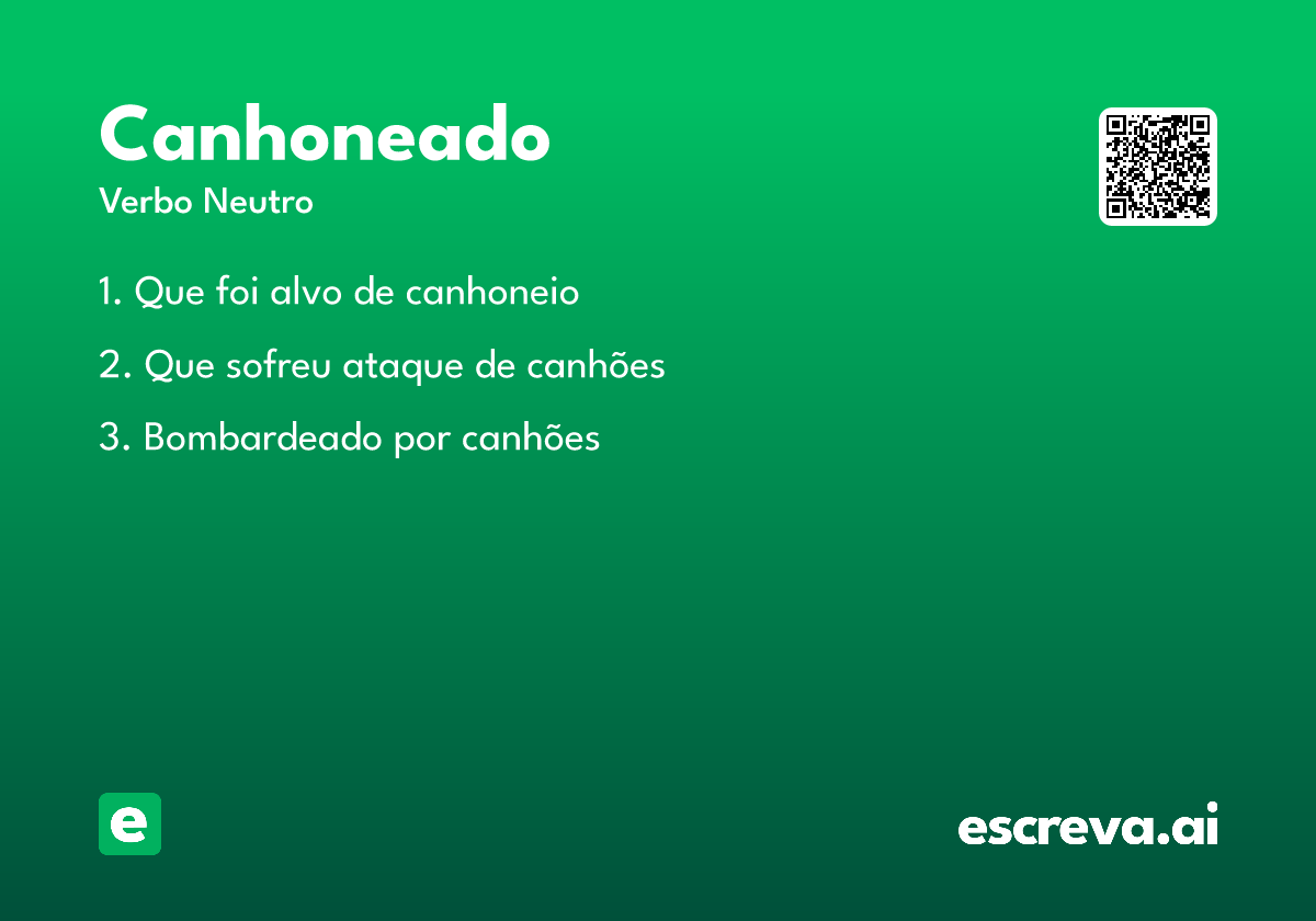 canhoneado