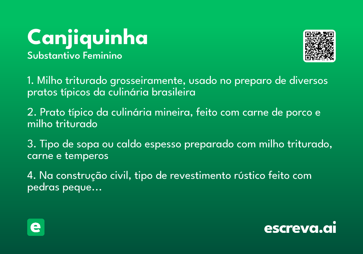 canjiquinha