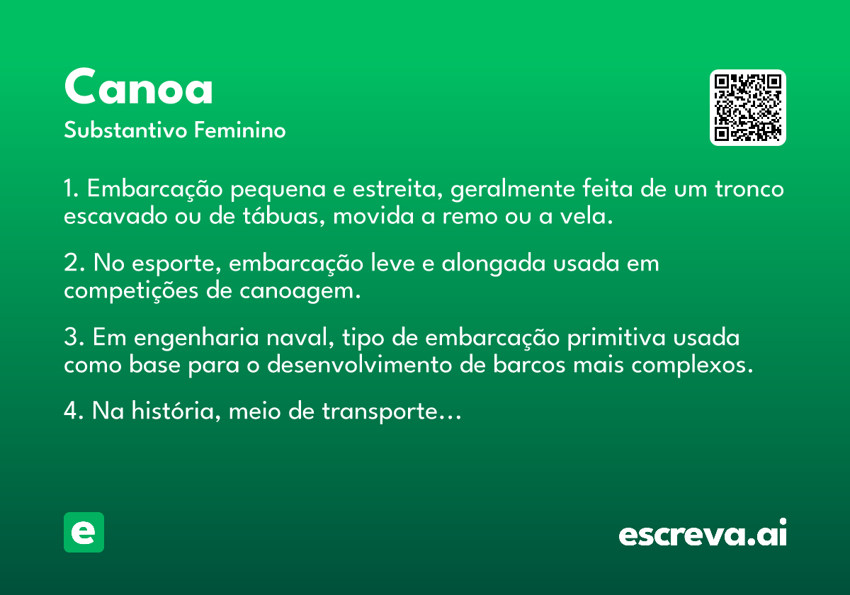 canoa