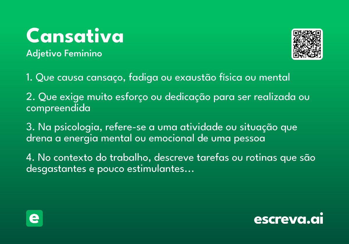 cansativa