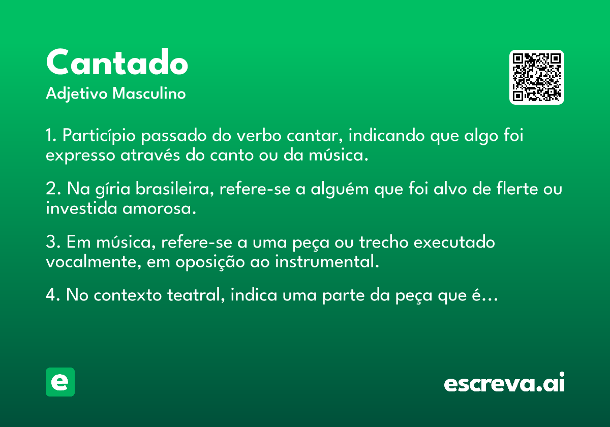cantado