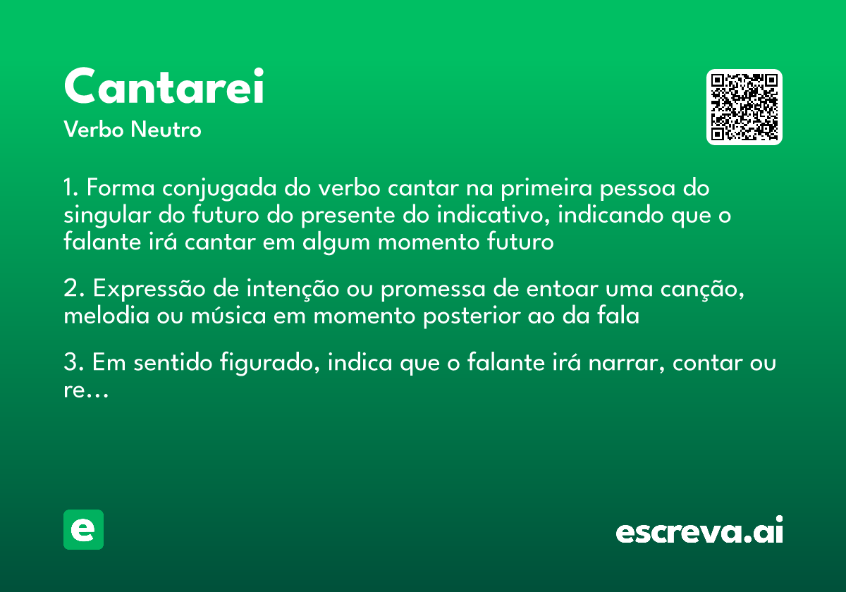 cantarei