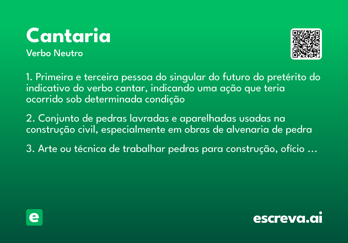 cantaria