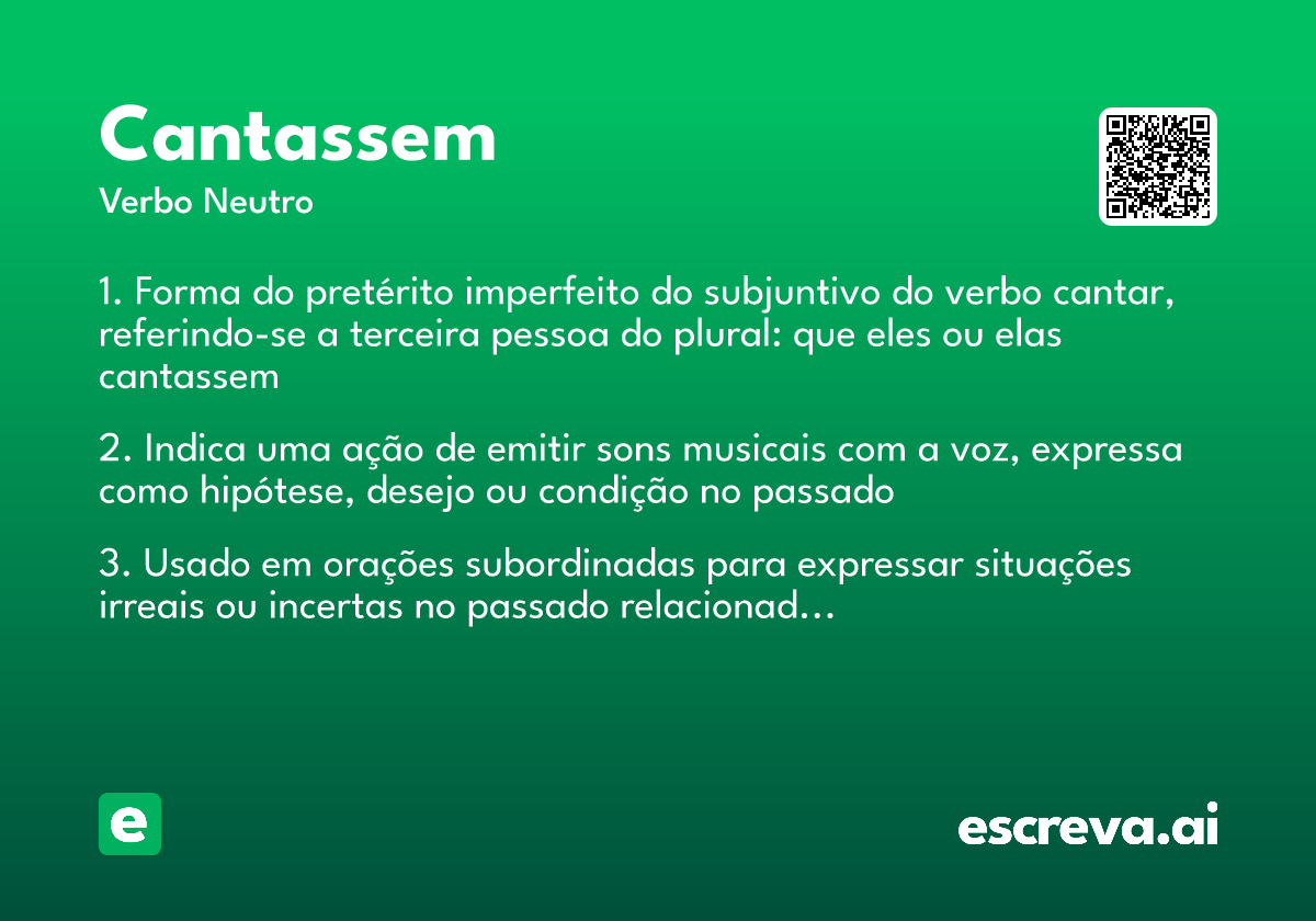 cantassem