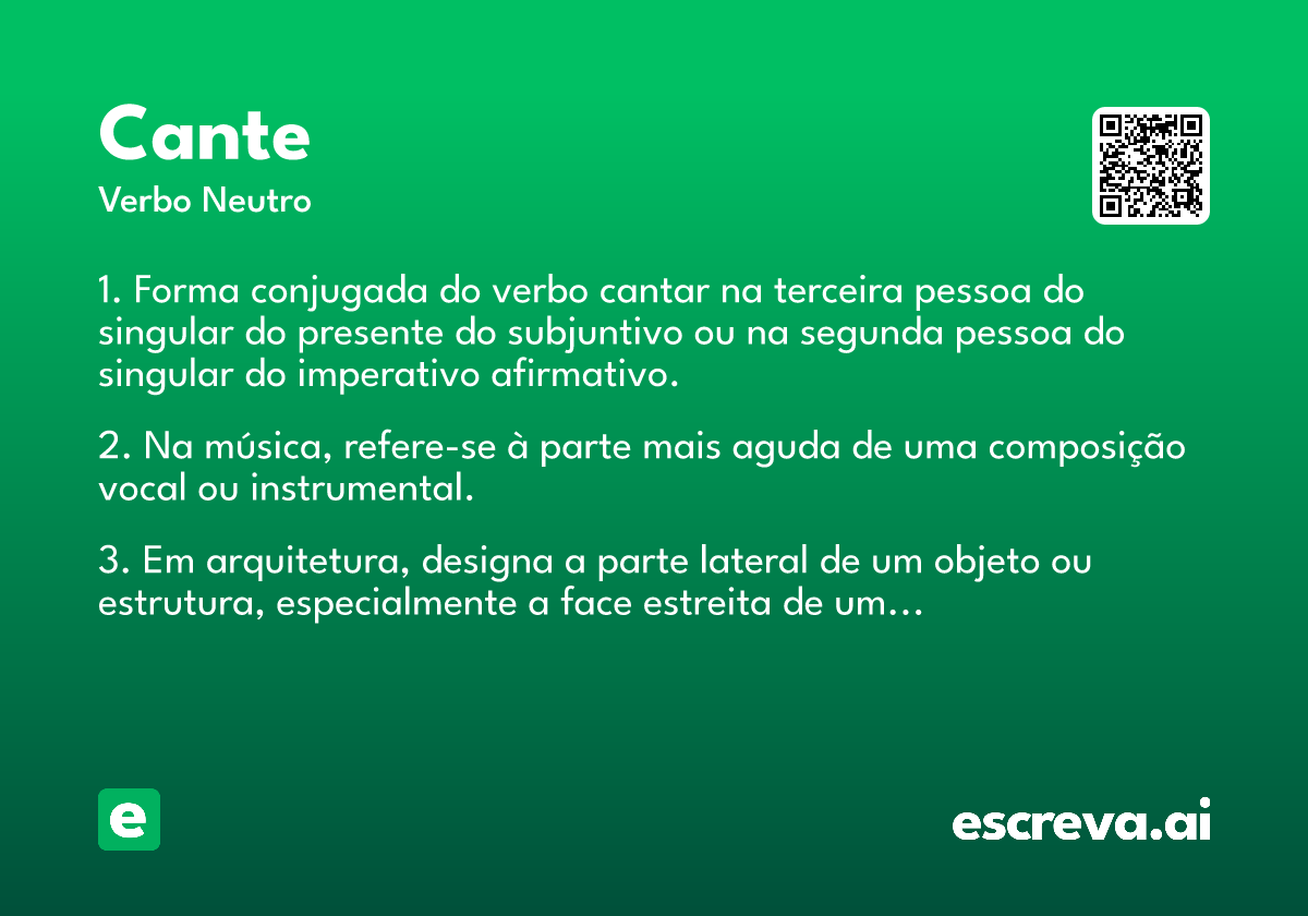 cante
