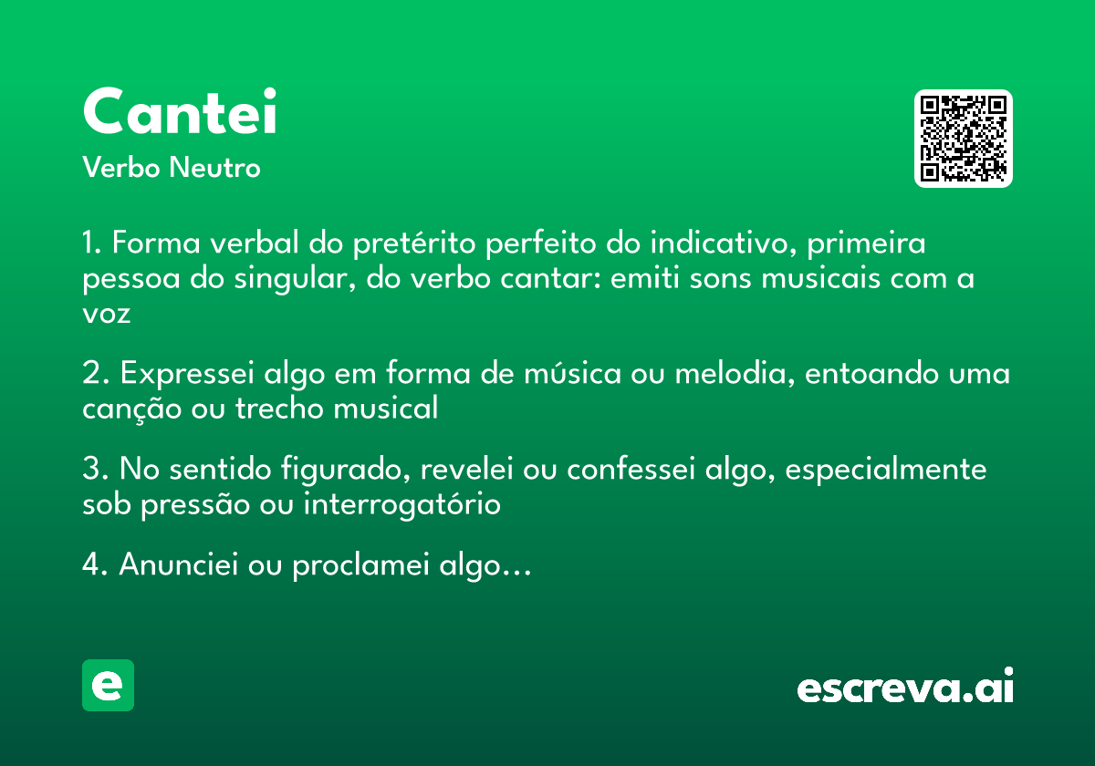 cantei