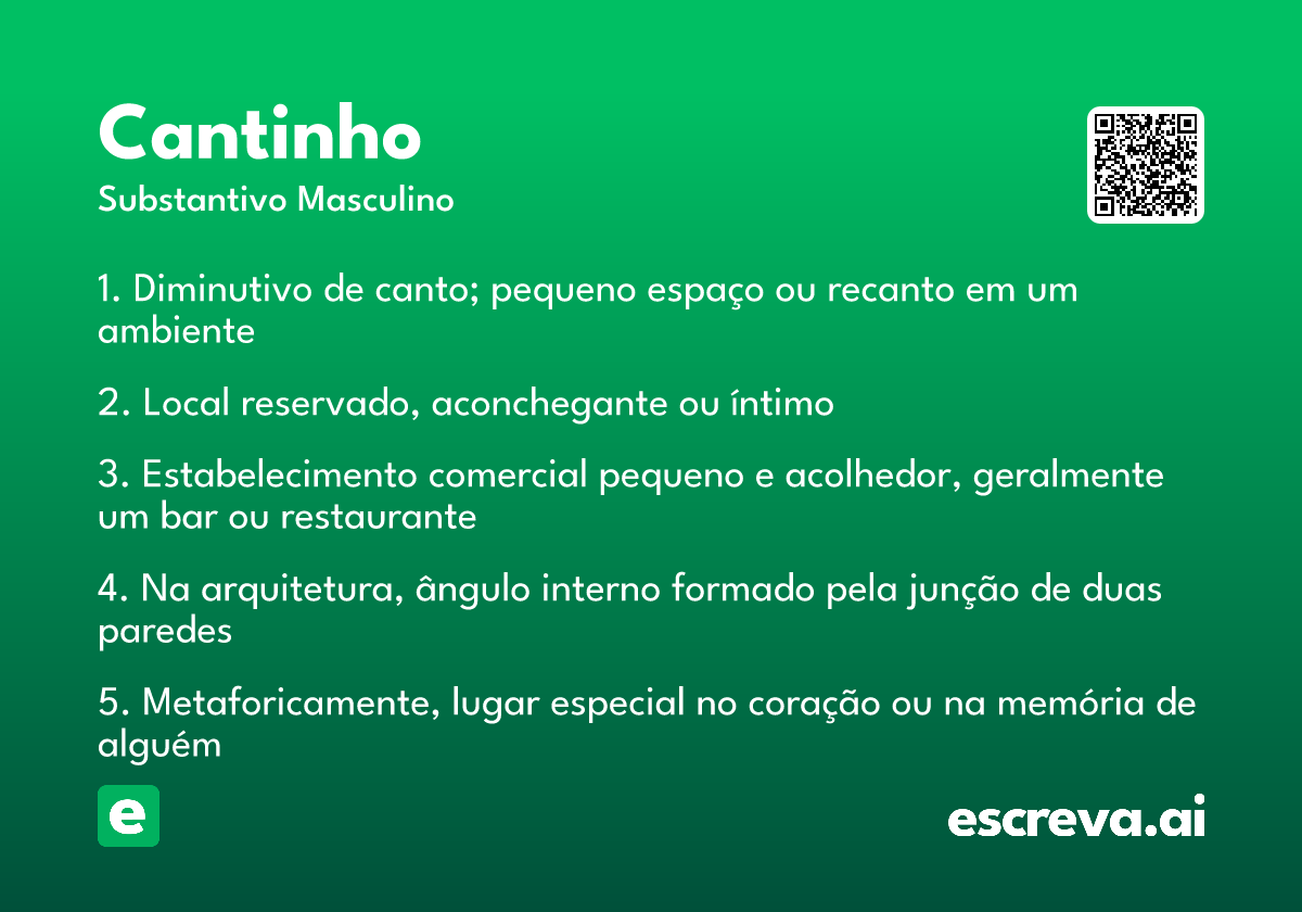 cantinho