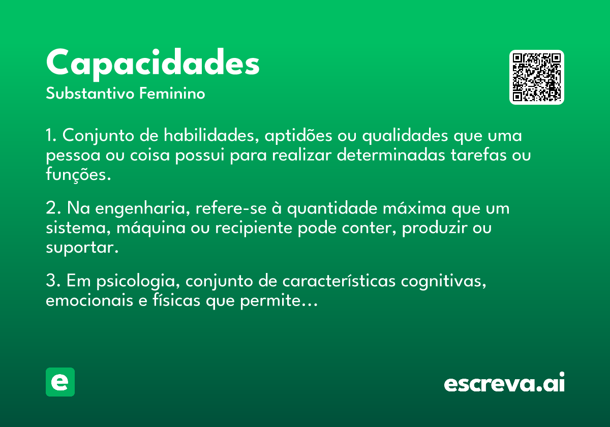 capacidades