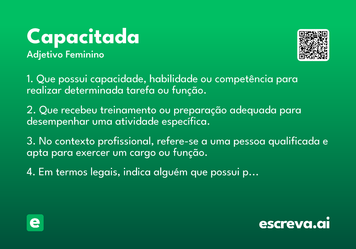 capacitada