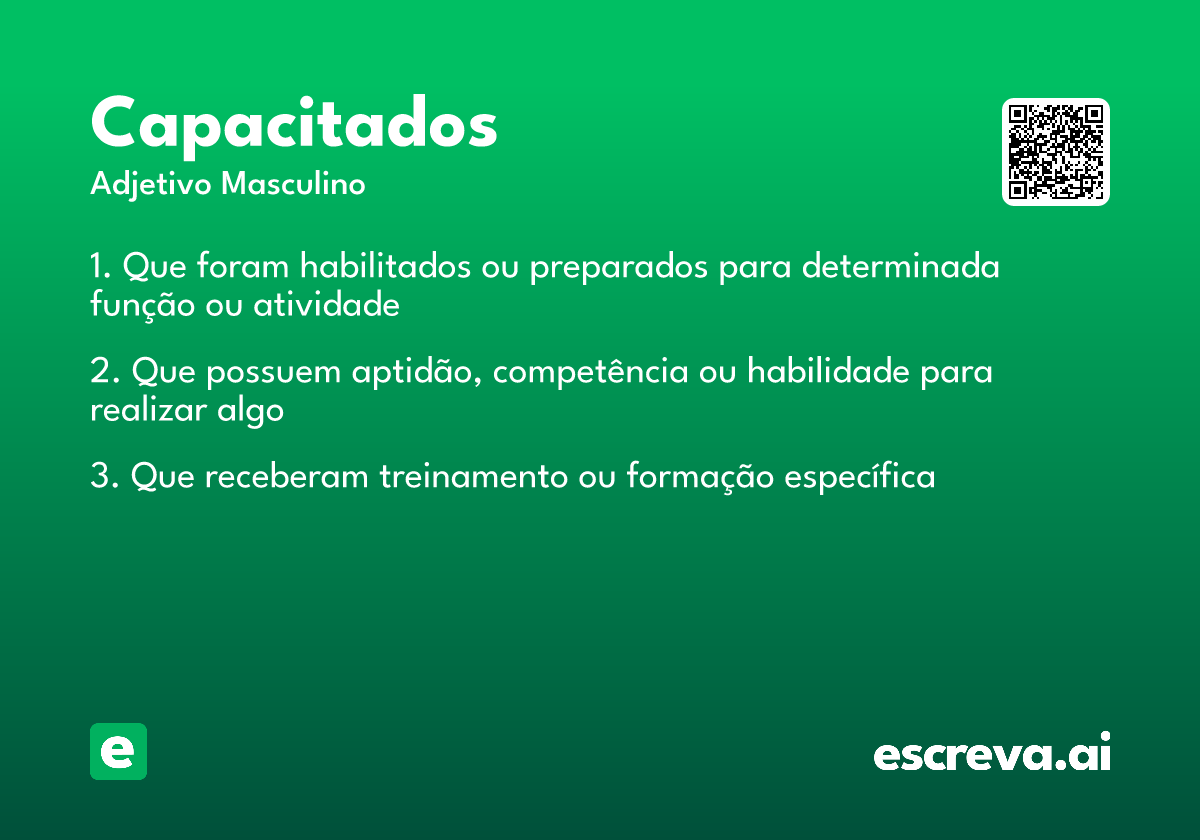 capacitados