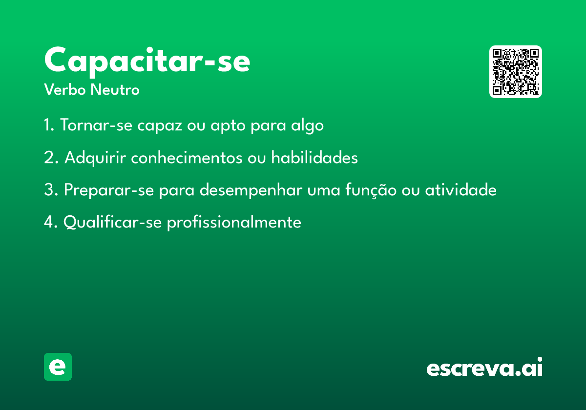 capacitar-se