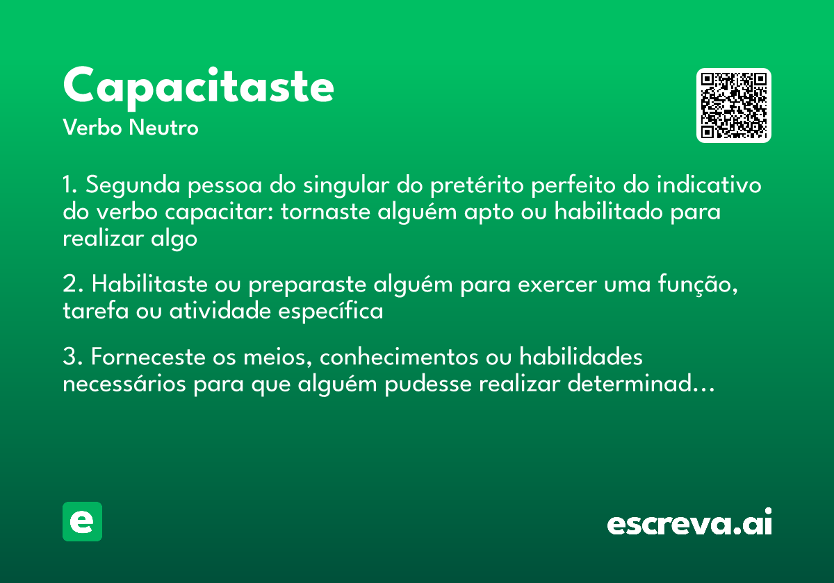 capacitaste