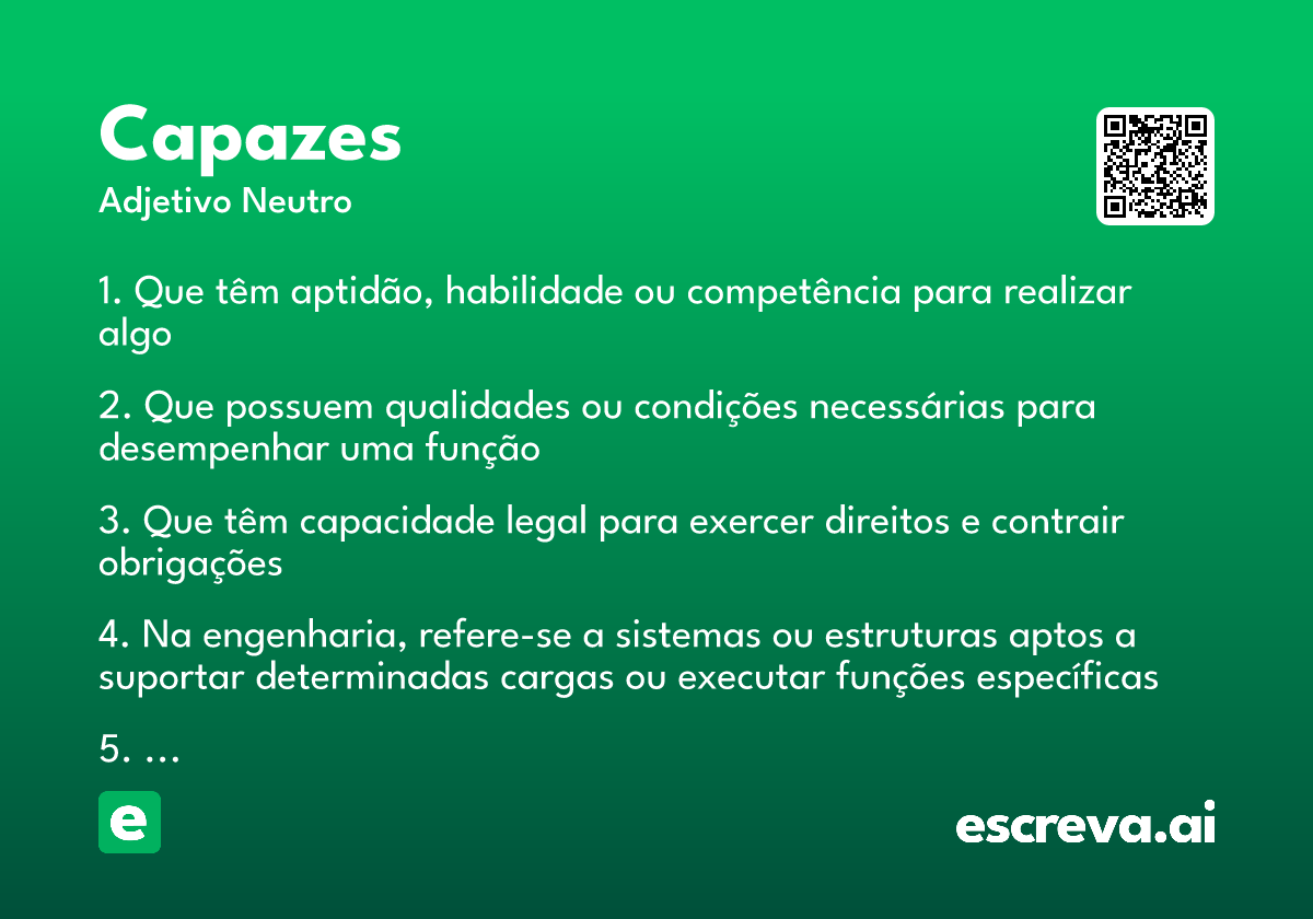 capazes