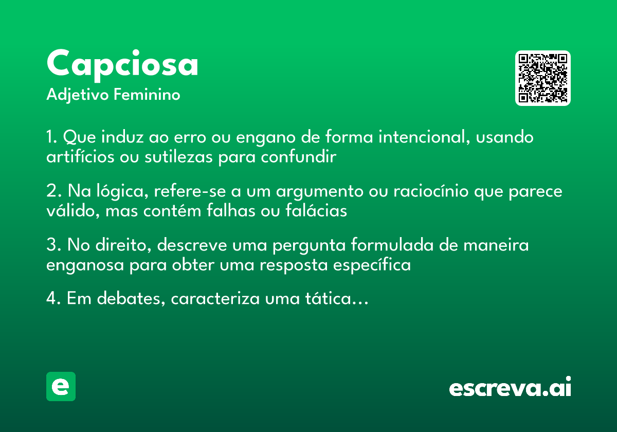 capciosa