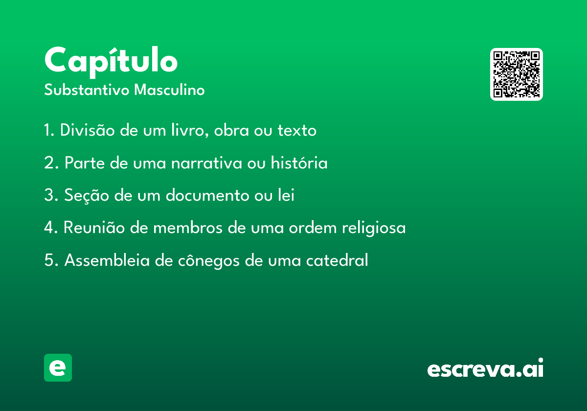 capítulo