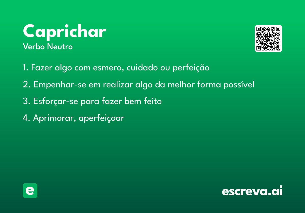 caprichar