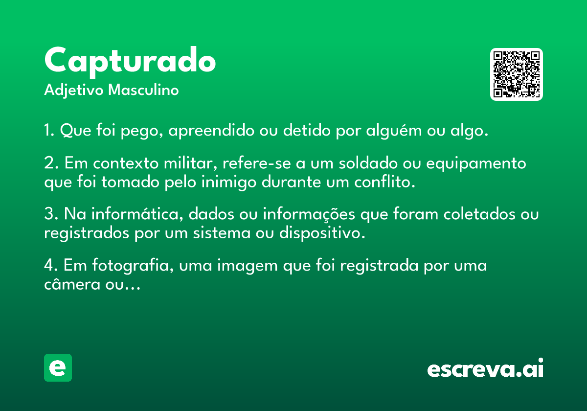 capturado