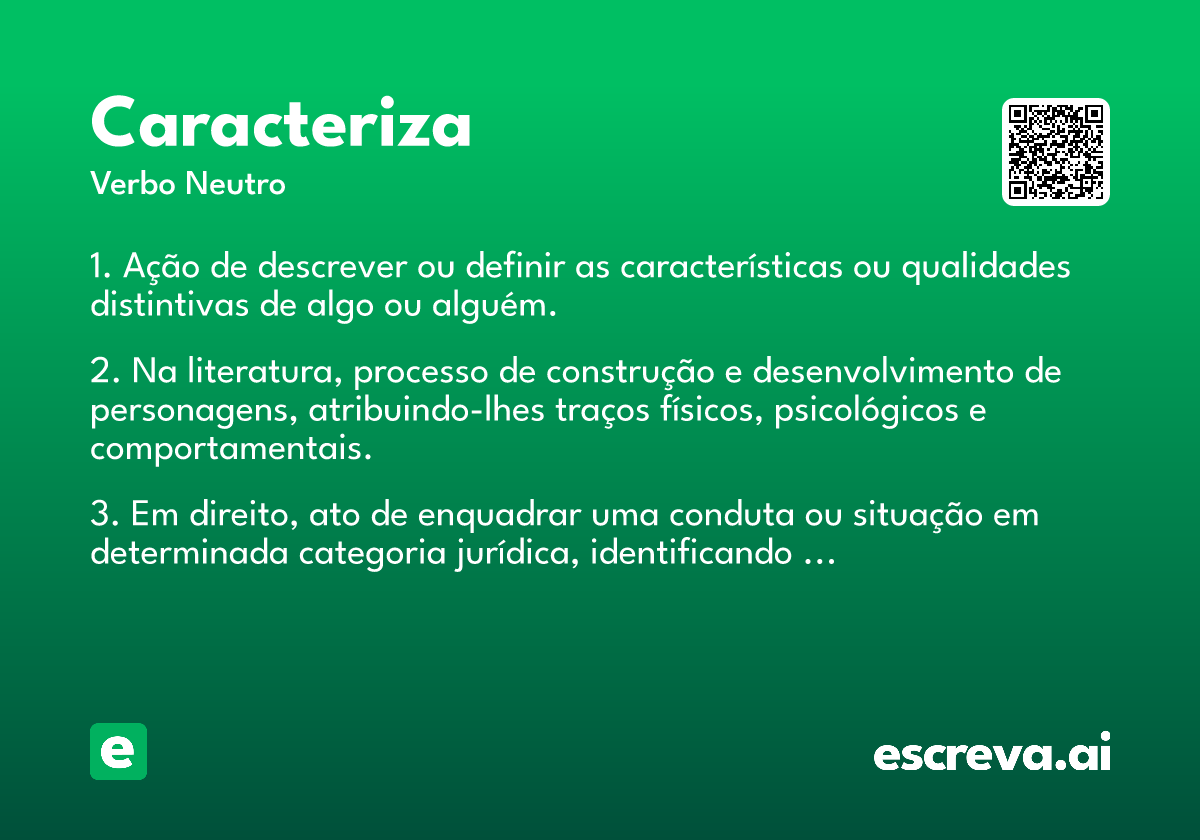 caracteriza