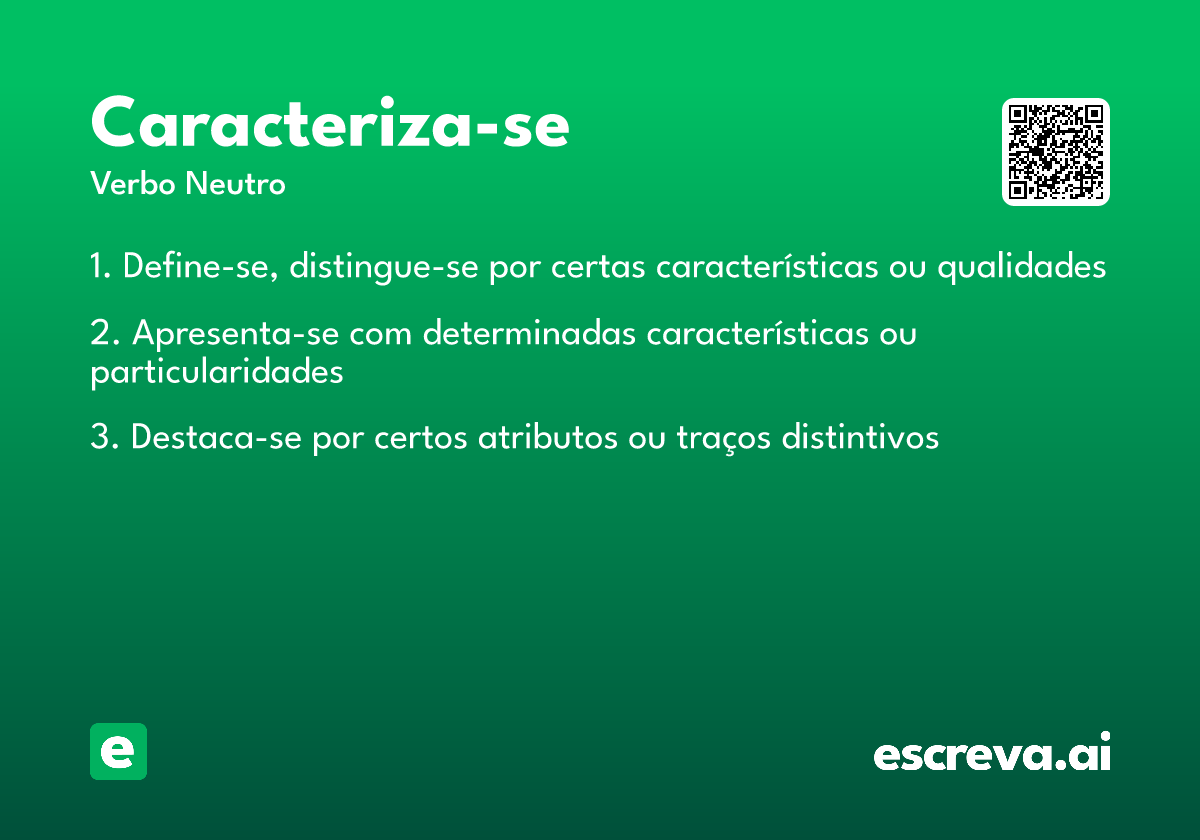 caracteriza-se
