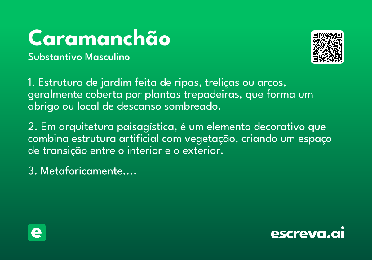caramanchão