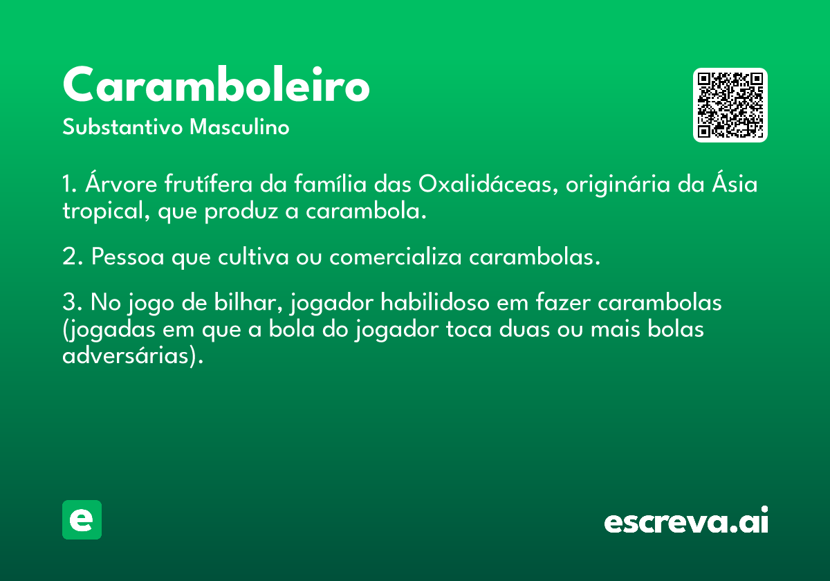 caramboleiro