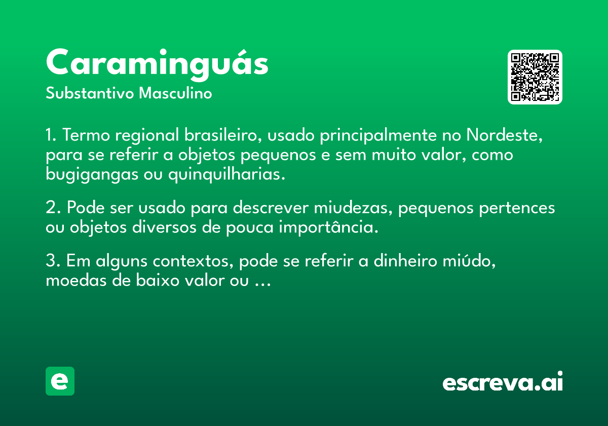 caraminguás