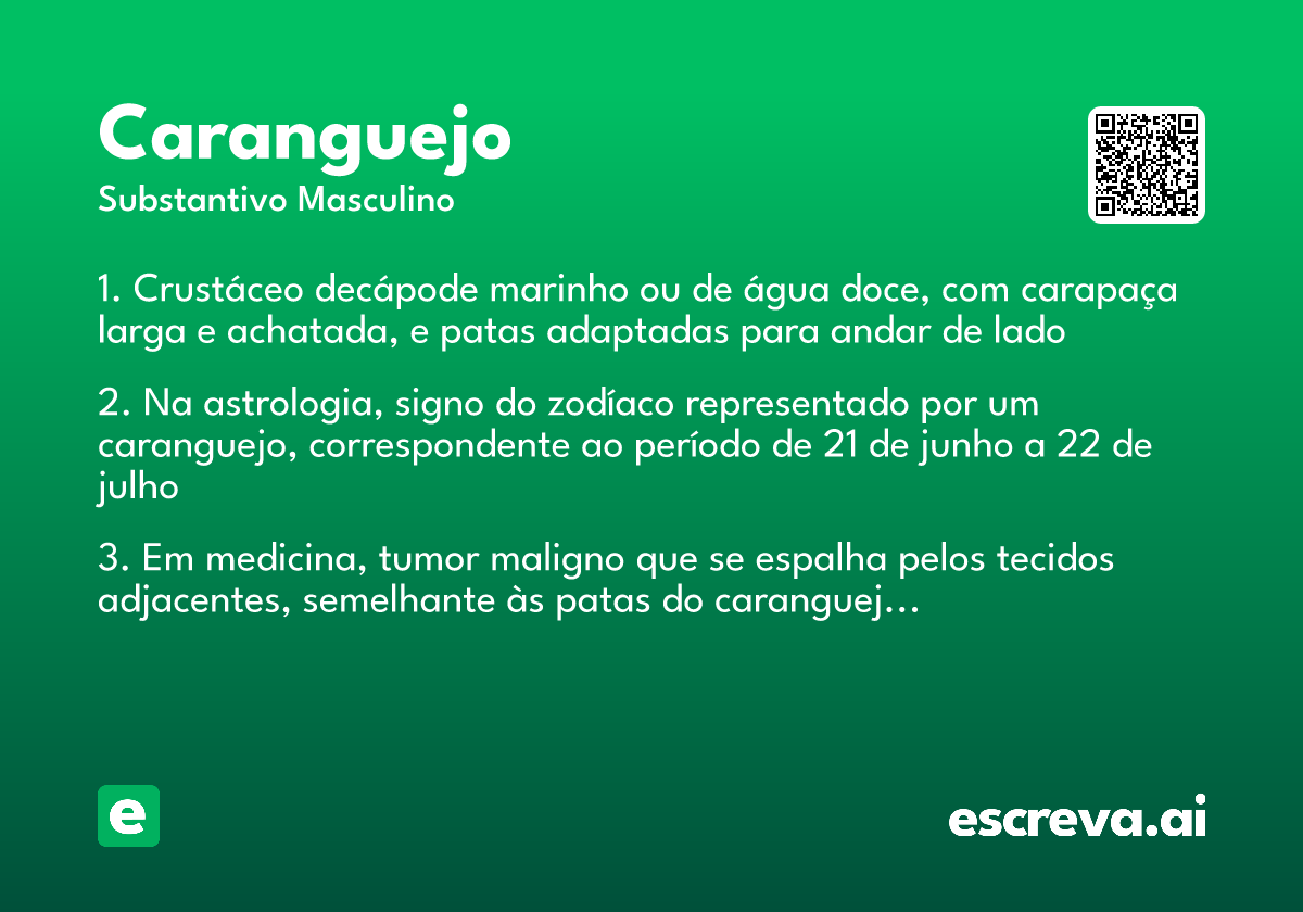 caranguejo