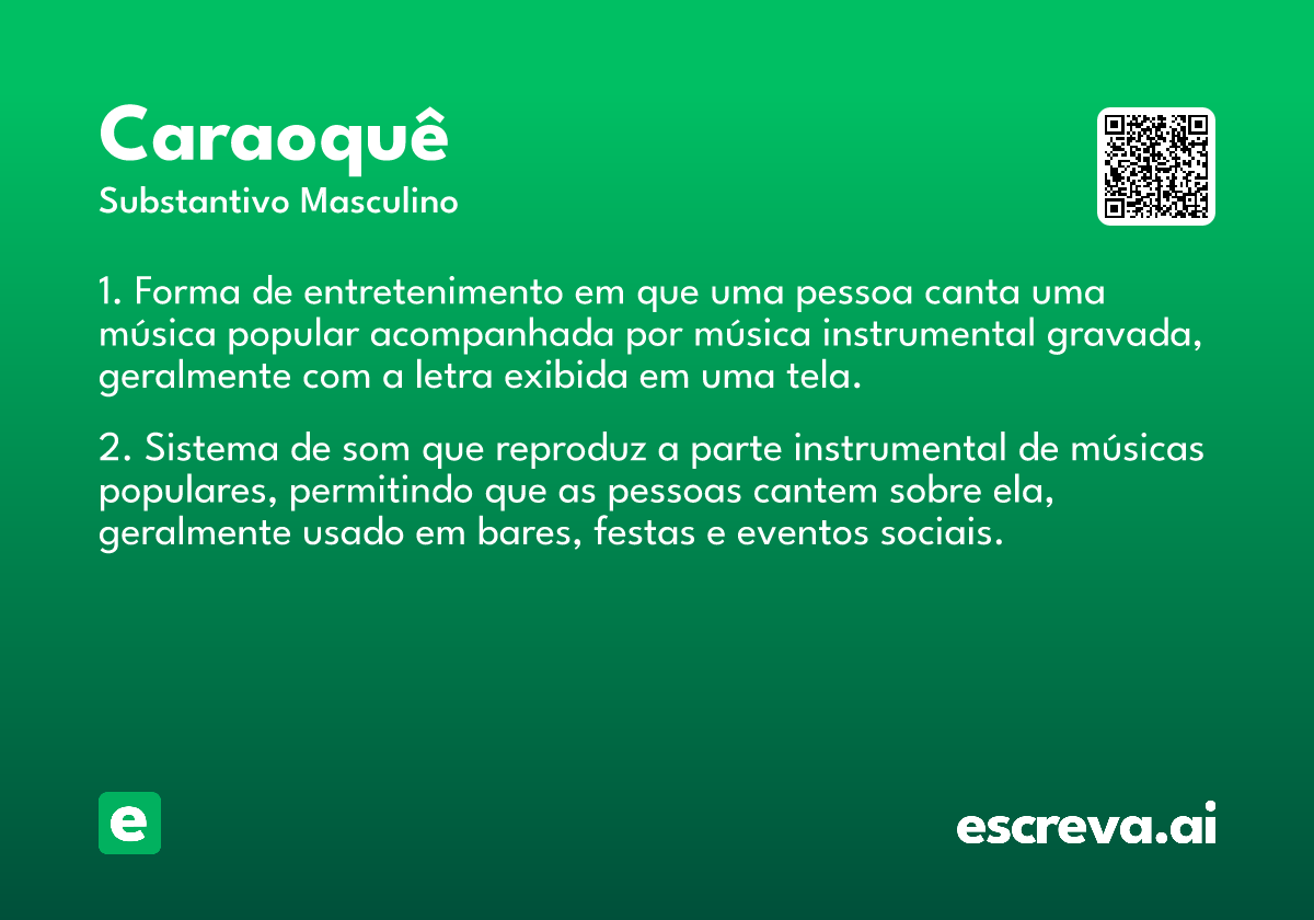 caraoquê