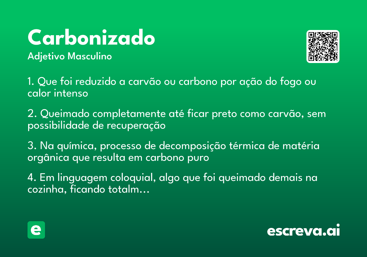 carbonizado