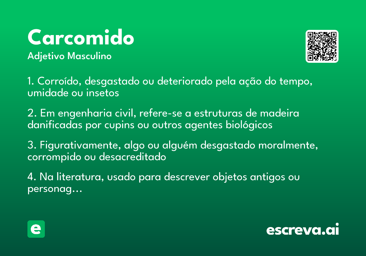 carcomido