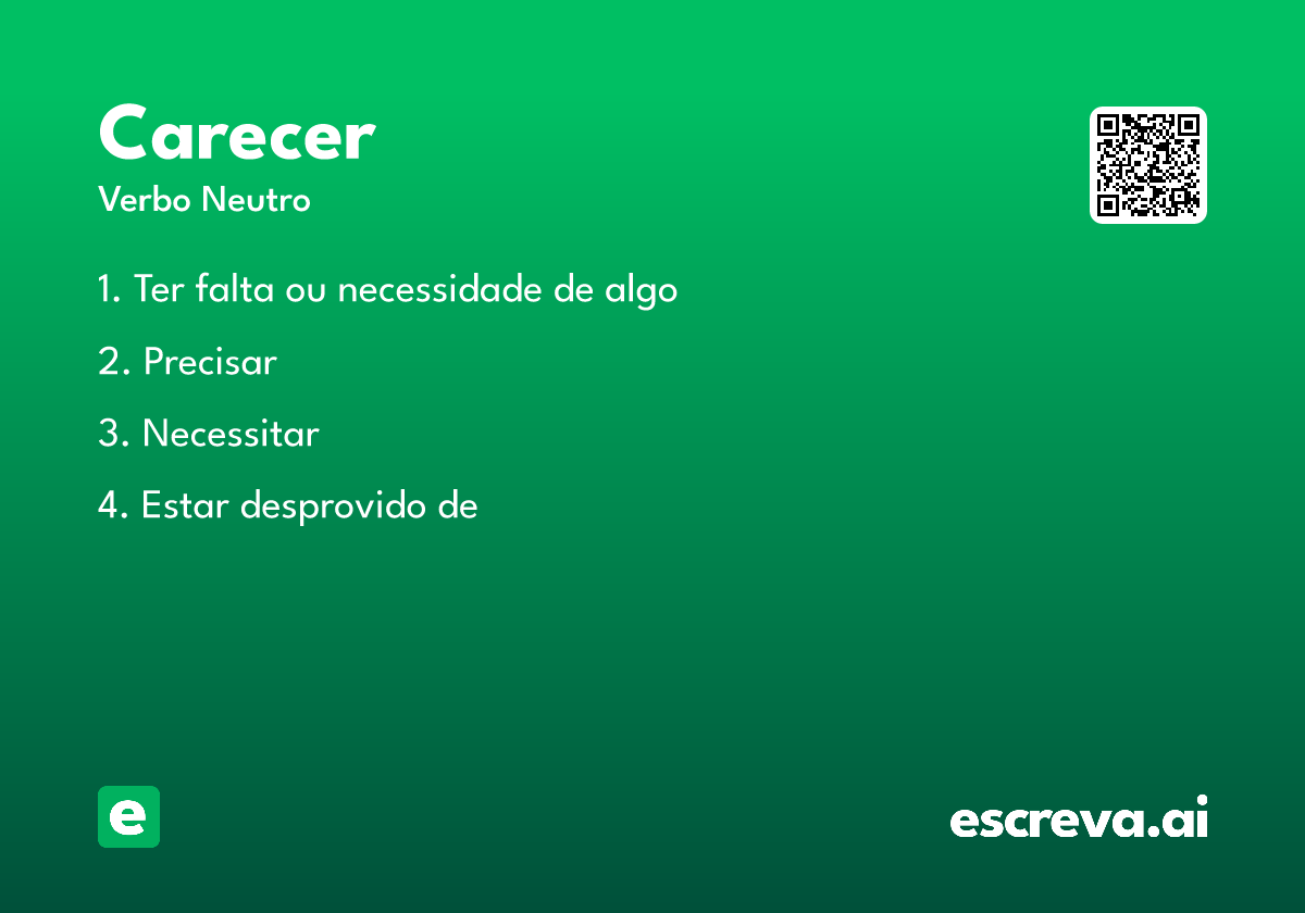 carecer
