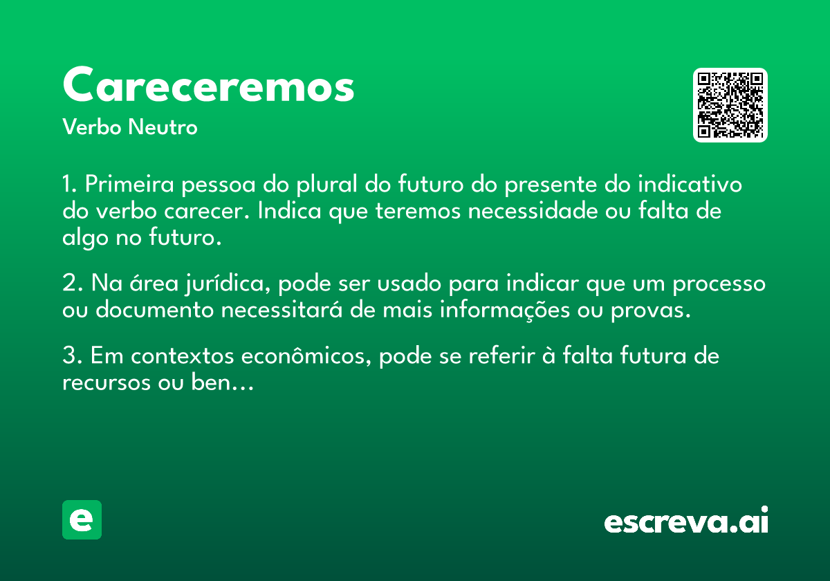 careceremos