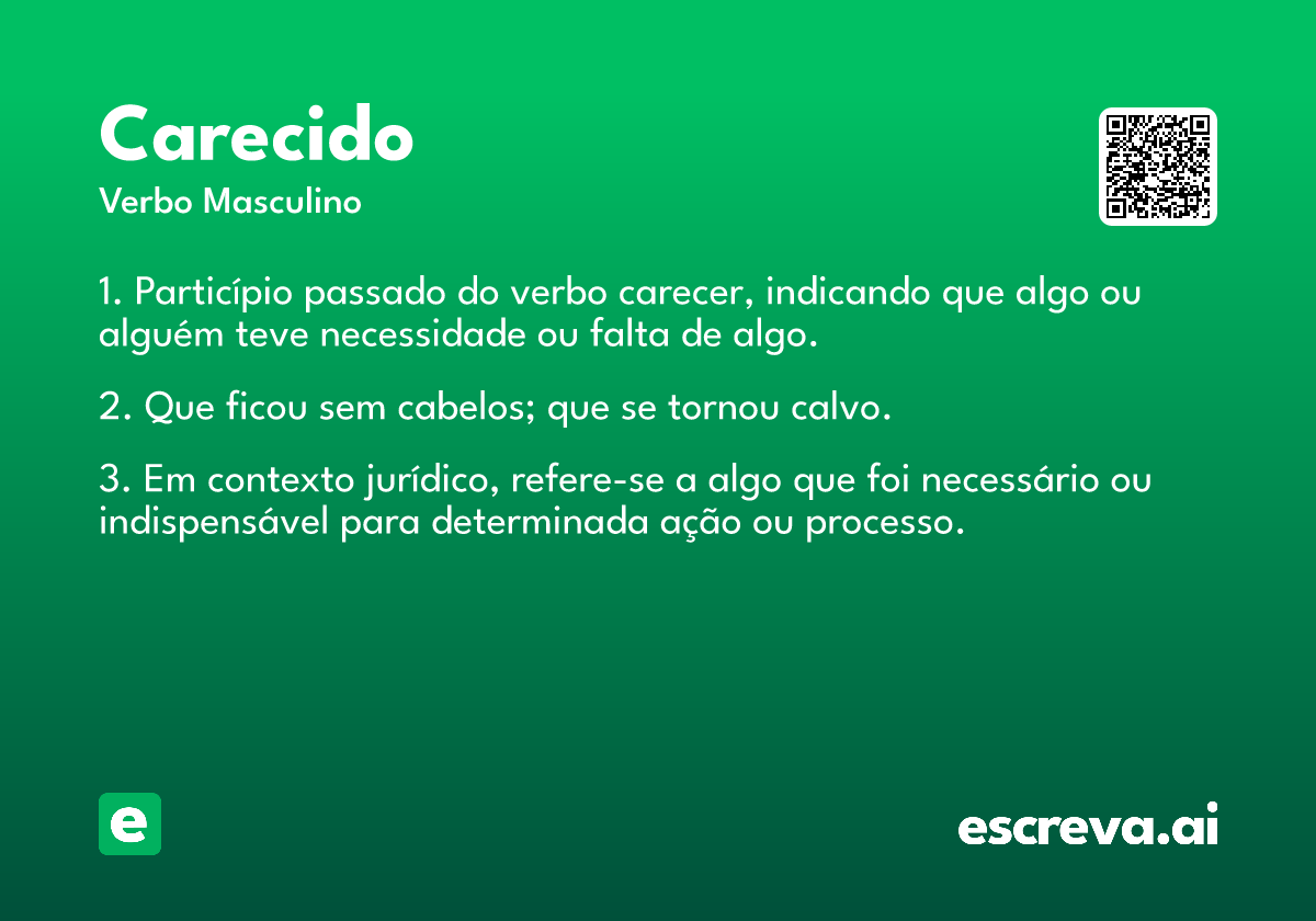carecido