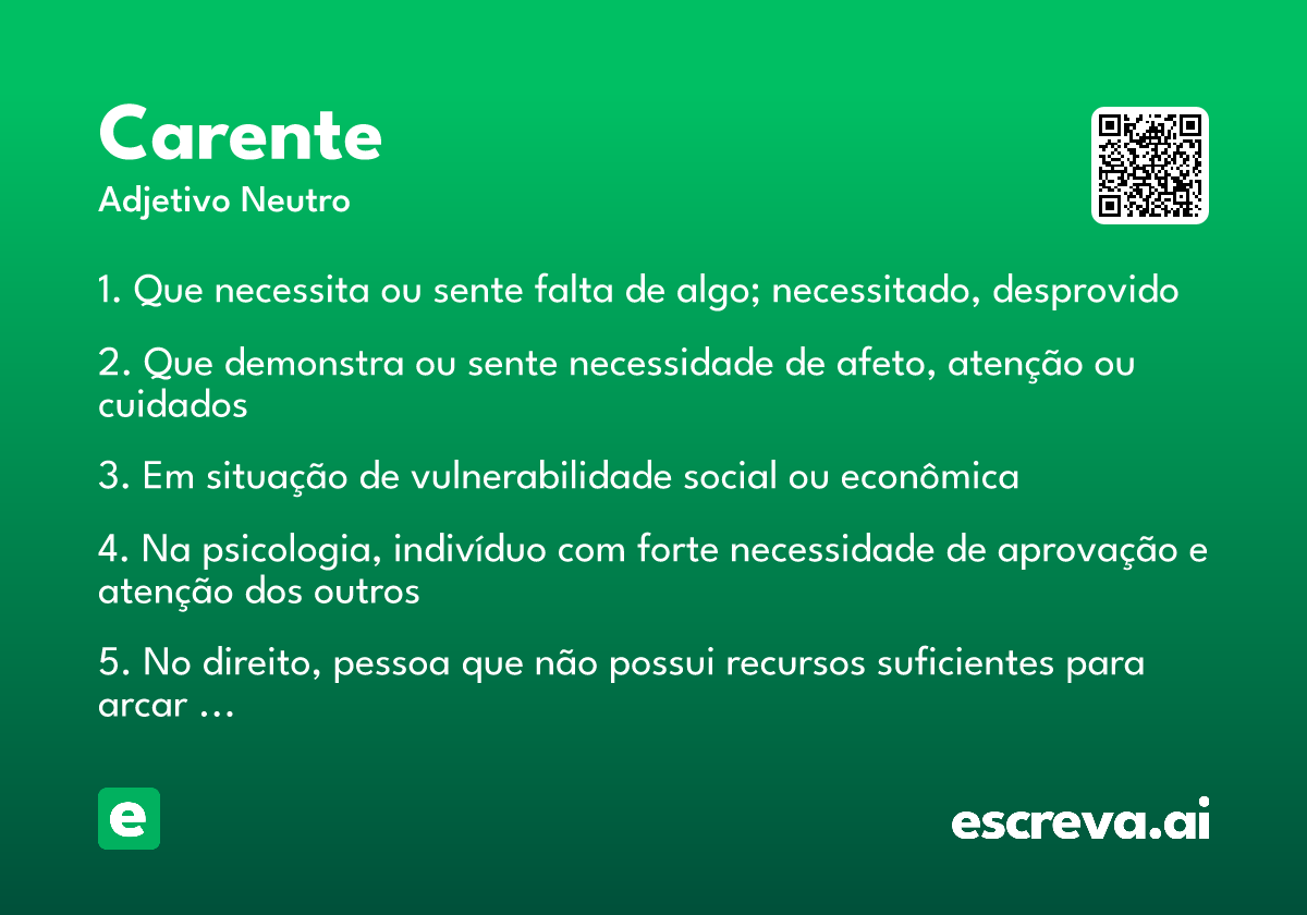 carente
