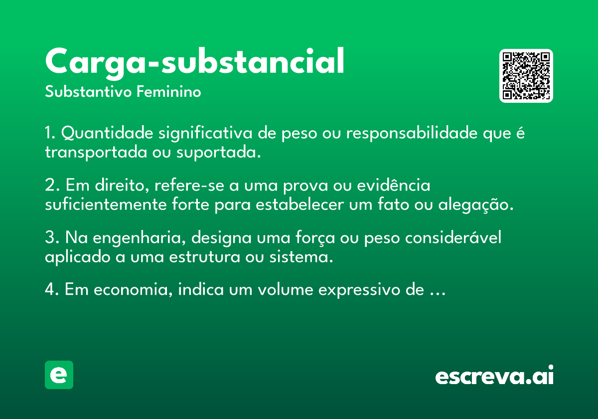 carga-substancial