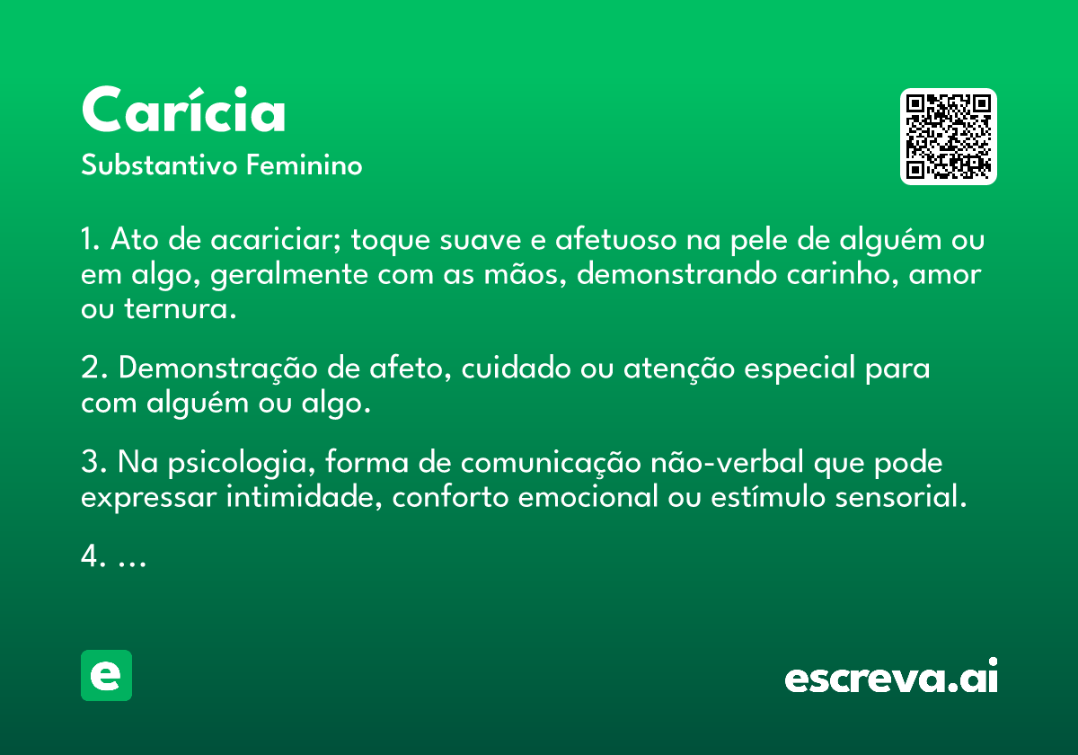 carícia