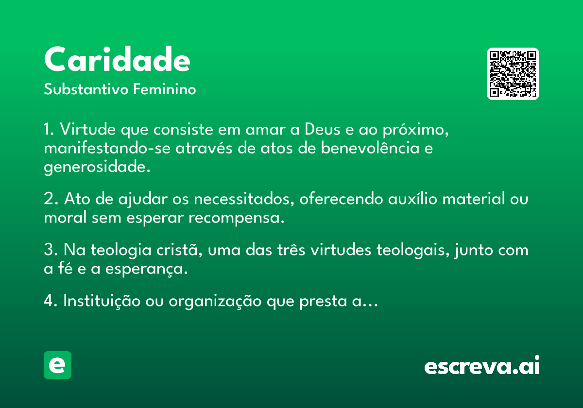 caridade