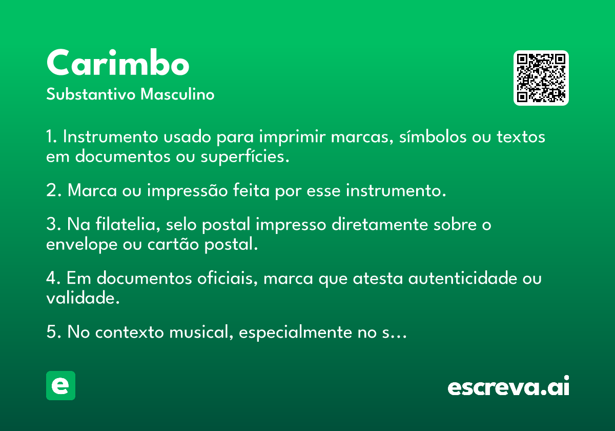 carimbo