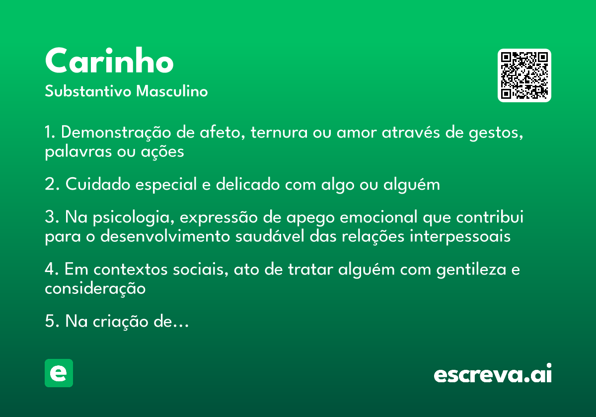 carinho
