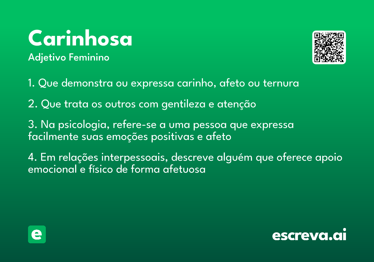 carinhosa