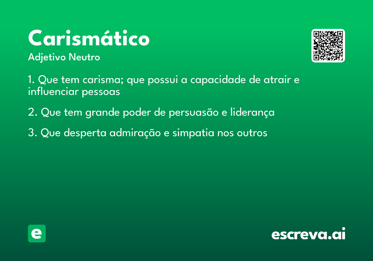 carismático