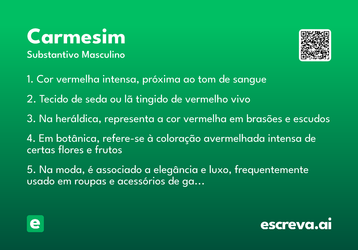 carmesim