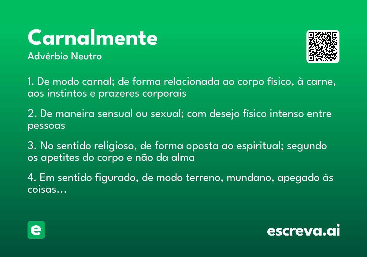 carnalmente