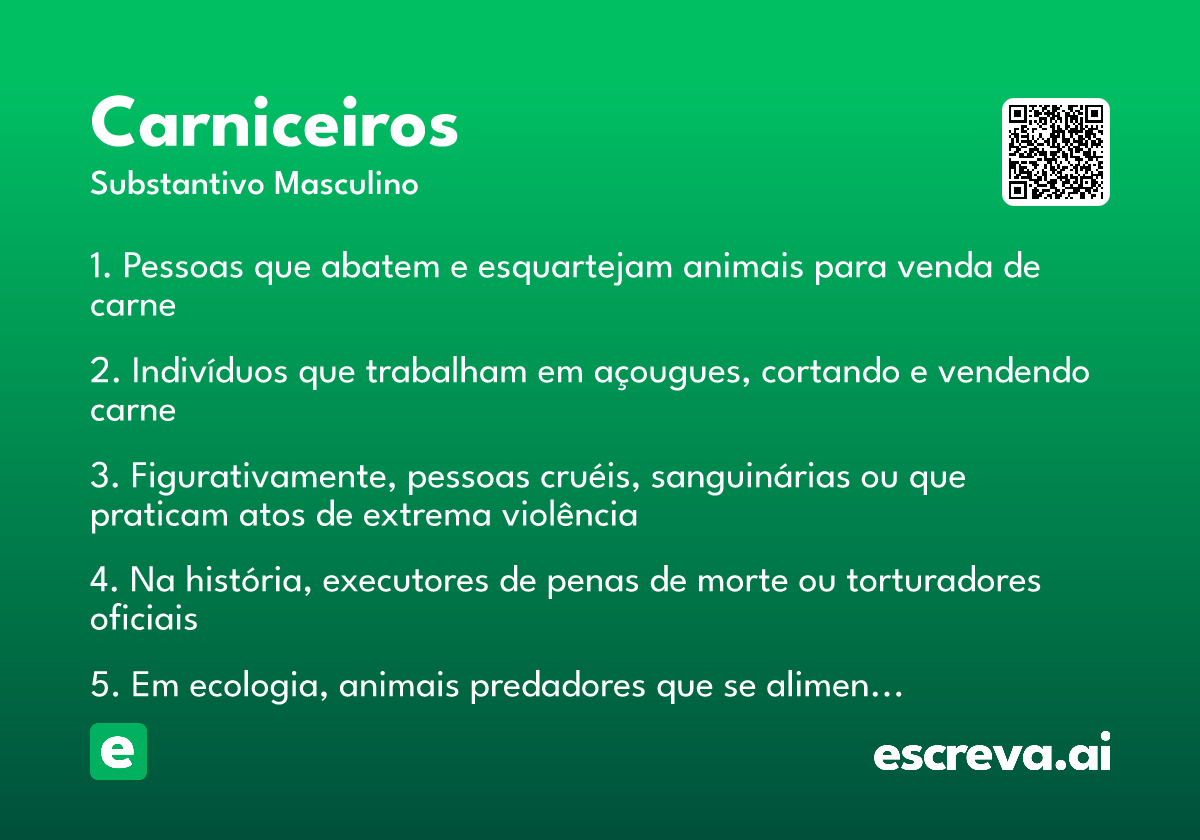 carniceiros